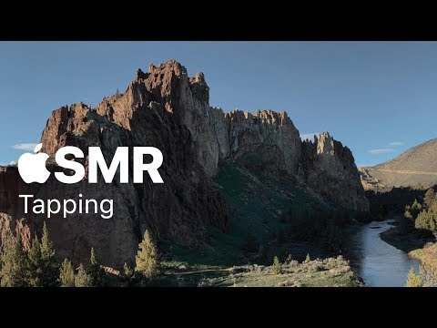 Apple ASMR — A calm rain at camp — Shot on iPhone