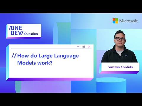 How do Large Language Models work?