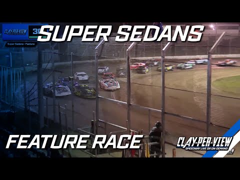 Super Sedans | Avalon - 9th Nov 2024 | Clay-Per-View - dirt track racing video image