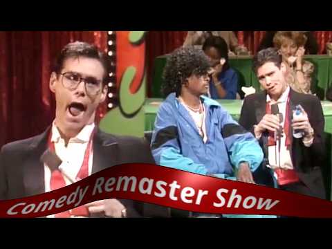 Jim Carrey, Jheri Lewis, & David Alan Grier In Living Color