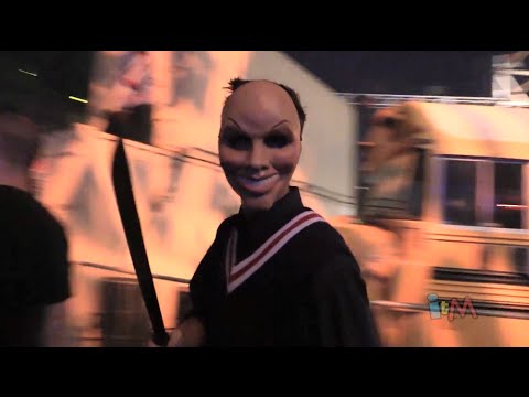 The Purge: Anarchy scare zone at Halloween Horror Nights 2014, Universal Orlando - UCYdNtGaJkrtn04tmsmRrWlw