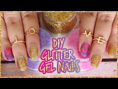 DIY Craft Glitter Gel Nails - UC6gqv2Naj9JiowZgHfPstmg