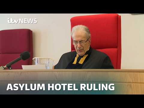 Watch court ruling and council reaction as asylum seekers allowed to stay in Epping hotel | ITV News