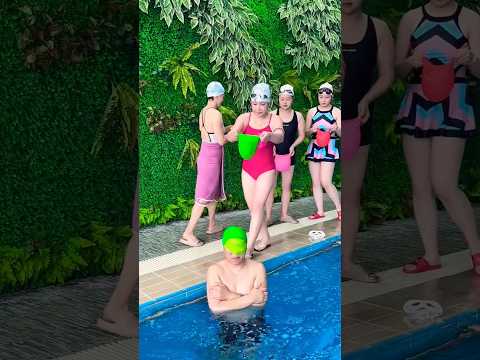 Swimming Pool 👙 🥽 Swimming Cap 🤪😚✌️#shorts #swimming #fitness #flyboard #bluesilver #waterpark