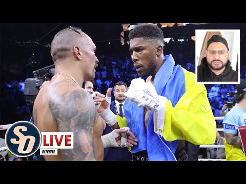 ‘usyk wasn’t looking for joshua apology! ’ – so live re-visit aj outburst