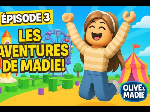 🎮 Roblox – Les Aventures de Madie #3 🌈 | Nouveaux mondes et fous rires ! #Roblox #gaming