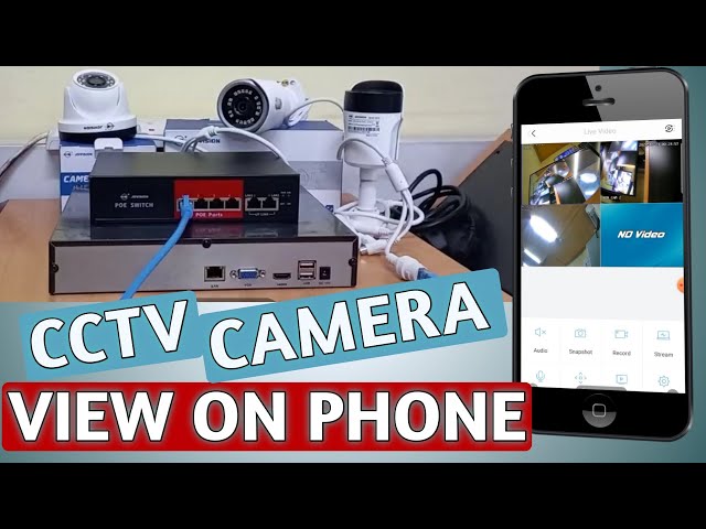 How to View CCTV From Your Phone