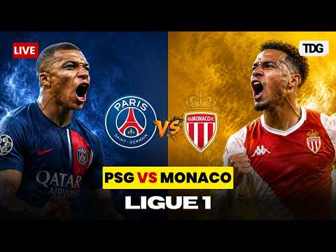 WATCH LIVE | PSG vs Monaco LIVE | Ligue 1 | Paris Saint-Germain vs AS Monaco Football Match