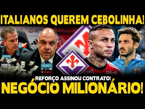 CLUBE ITALIANO QUER CEBOLINHA! NEGÓCIO MILIONÁRIO! REVIRAVOLTA COM LATERAL! ASSINOU!