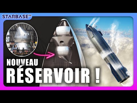 Starship V2: NOUVEAU réservoir d'ATTERRISSAGE aperçu à la ...