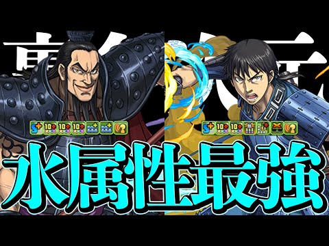 水属性最強の組み合わせ！王騎×信ループで裏多次元攻略！単色にしかできない最強火力！【パズドラ】