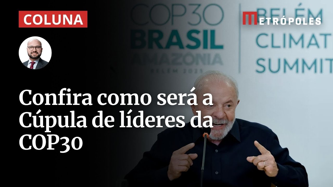 Discursos e sessões temáticas como será a cúpula de líderes da COP30 TV Online Discursos e sessões temáticas como será a cúpula de líderes da COP30