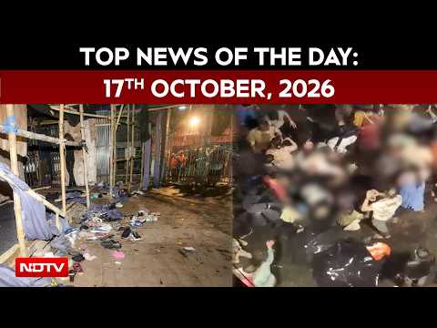 Stampede-Like Situation <strong>At</strong> Durga Puja Pandal In Kolkata | Top News Of The <strong>Day</strong>: 17th October, 2026