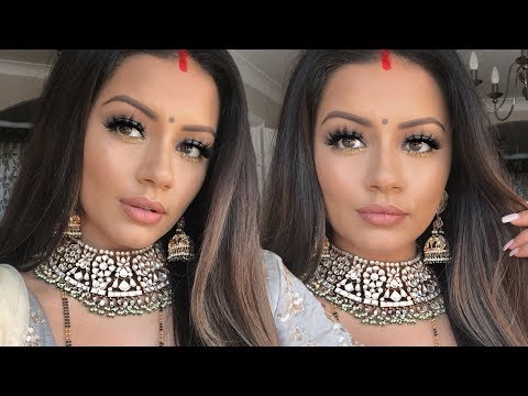 INDIAN WEDDING MAKEUP TUTORIAL | GET READY WITH ME | KAUSHAL BEAUTY