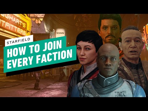 Starfield - How to Join Every Faction