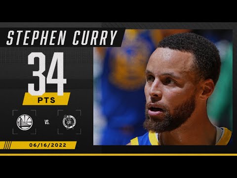 STEPH CURRY AND THE GOLDEN STATE WARRIORS WIN THE 2022 NBA FINALS video clip