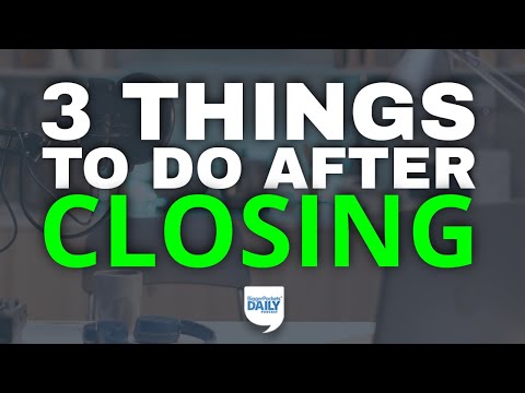 3 Things You Need to Do After Closing on a Rental Property | Daily Podcast