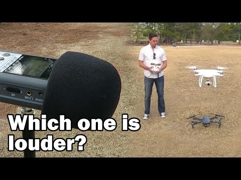 How loud are they? MAVIC PRO vs PHANTOM 4 PRO - UCnAtkFduPVfovckNr3un1FA