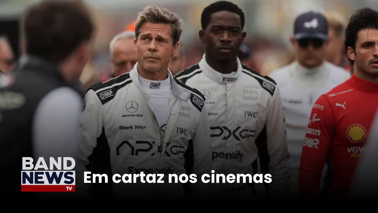 F1 traz Brad Pitt como piloto veterano de Fórmula 1 | BandNews TV