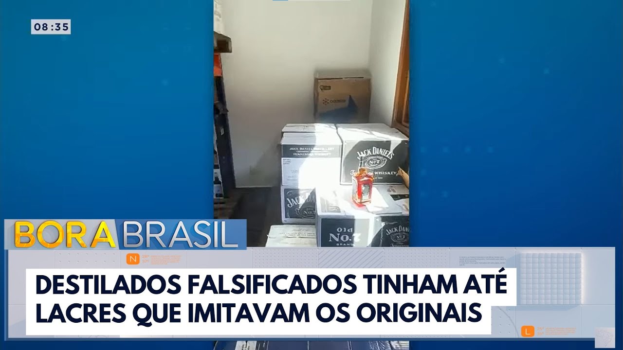 Polícia faz apreensão de bebidas falsificadas em Mogi das Cruzes