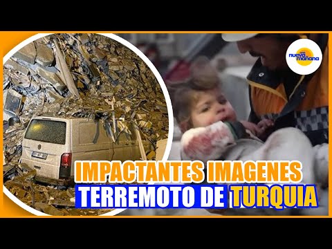 TERREMOTO EN TURQUÍA, imágenes impactantes, Osiris de León habla - Una Nueva Mañana EN VIVO ?