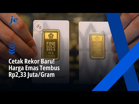 Harga Emas Cetak Rekor Baru Lagi