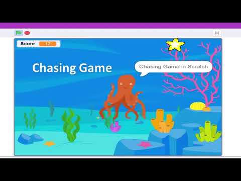 Chasing Game in Scratch ~ Learn Basic Scratch games with Orchids eLearning