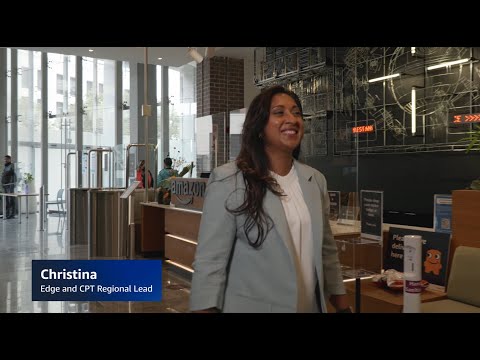Meet Christina, Data Center, Cluster Manager | Amazon Web Services