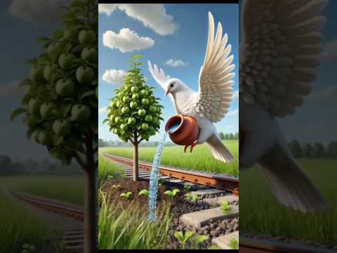 The Story Of A Hardworking Pigeon #shorts #viral #aistory #ai