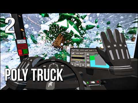 Poly Truck | Part 2 | Ice And Snow Can't Stop My Amazing ...