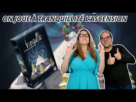 { Règles Et Partie } ON JOUE À TRANQUILLITÉ L'ASCENSION | Jeu De Société | Lucky Duck Games
