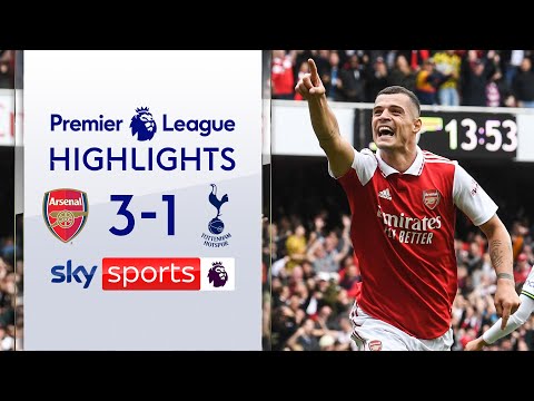 Arsenal stay top of the league after huge win 💪 | Arsenal 3-1 Tottenham | EPL Highlights