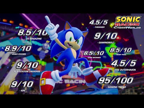 Sonic Racing: CrossWorlds - Accolades Trailer