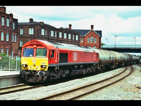 DB Cargo 66137 Departs Derby on 6M57 Immingham - Kingsbury 07/05/2022