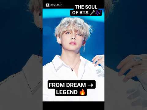 BTS V: The Soulful Star Who Conquered the World🎶💜 #v #kimtaehyung #shorts
