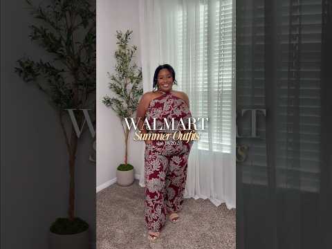 Walmart Plus Size Summer Outfits Size 18/20 🔗 In The Description To Shop