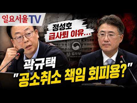 공소취소 <strong>책임</strong> 회피용?"