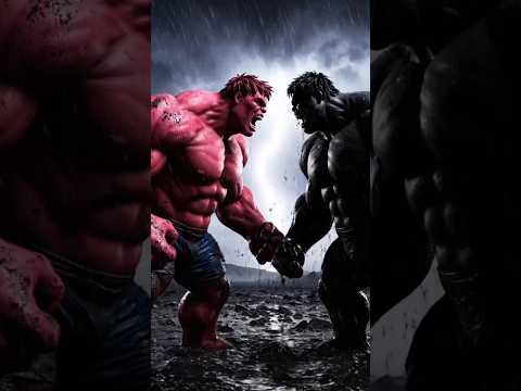 "Pink Hulk vs Black Hulk: The Storm of Rage ⚡ | Epic Showdown"#hulkvshulk#trending #epicbattle
