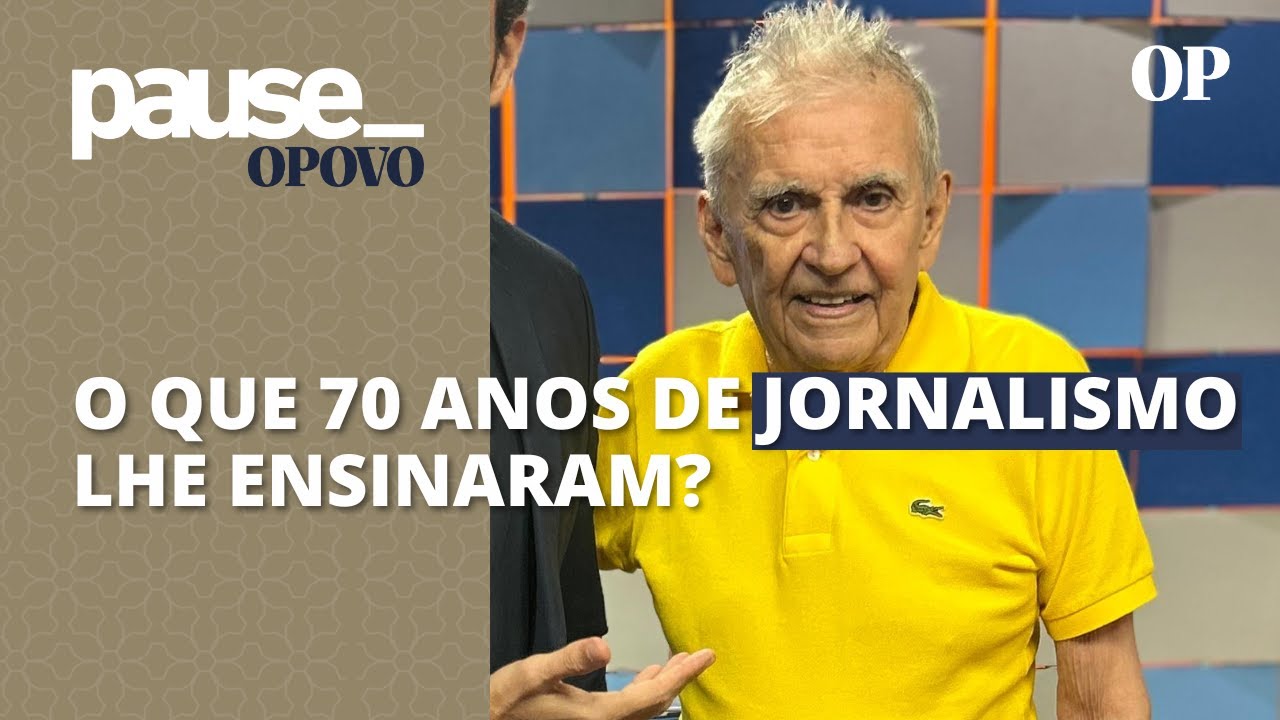 Ícone da imprensa cearense Lúcio Brasileiro revela o maior aprendizado ao longo da carreira | Pause