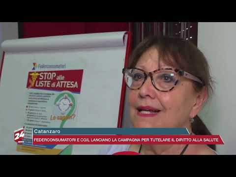 Catanzaro: Federconsumatori e Cgil, lanciano la Campagna per Tutelare il Diritto alla Salute