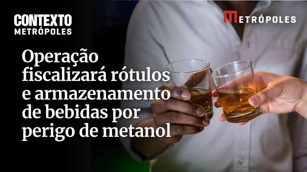 Metanol operação fiscalizará rótulos e armazenamento de bebidas em GO