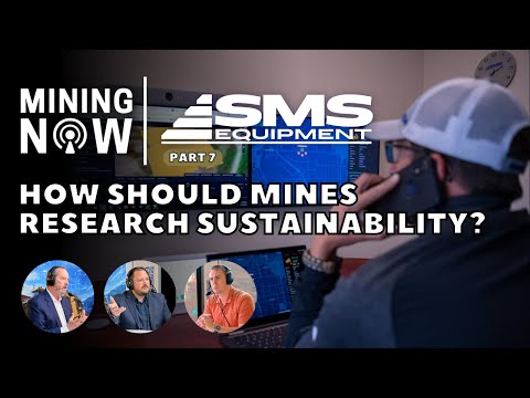 How Should Mines Research Sustainability? ft. SMS Equipment