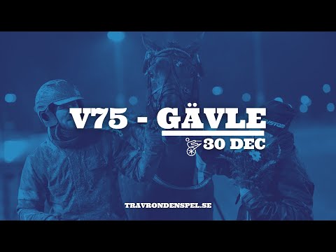 V75 tips Gävle 30/12 |  Tre S: Väldigt god segerchans