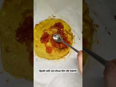 Đang giảm cân mà thèm pizza 😅#diet #dailyvlog #pizza #healthy #pizzagiamcan #healthypizza #다이어트식단