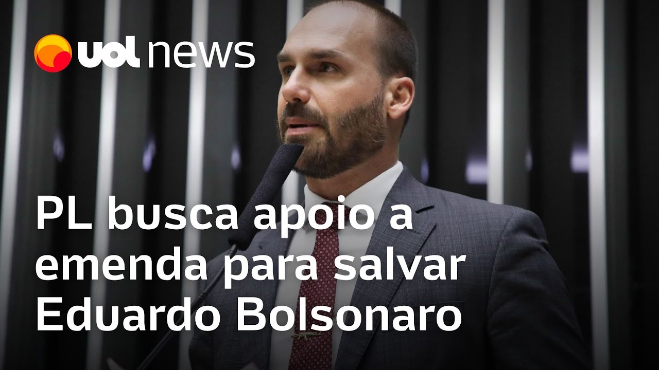 PL busca apoio para emenda que salva Eduardo Bolsonaro do crime de obstrução de Justiça