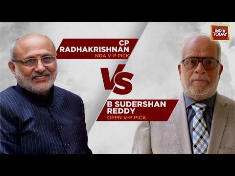 VP Election 2025: NDA's Radhakrishnan Vs Oppn's Sudershan Reddy In A South Vs South Battle