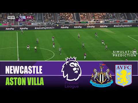Newcastle vs <strong>Aston</strong> Villa Simulation ✅ | 2026 Premier League | Match Highlights