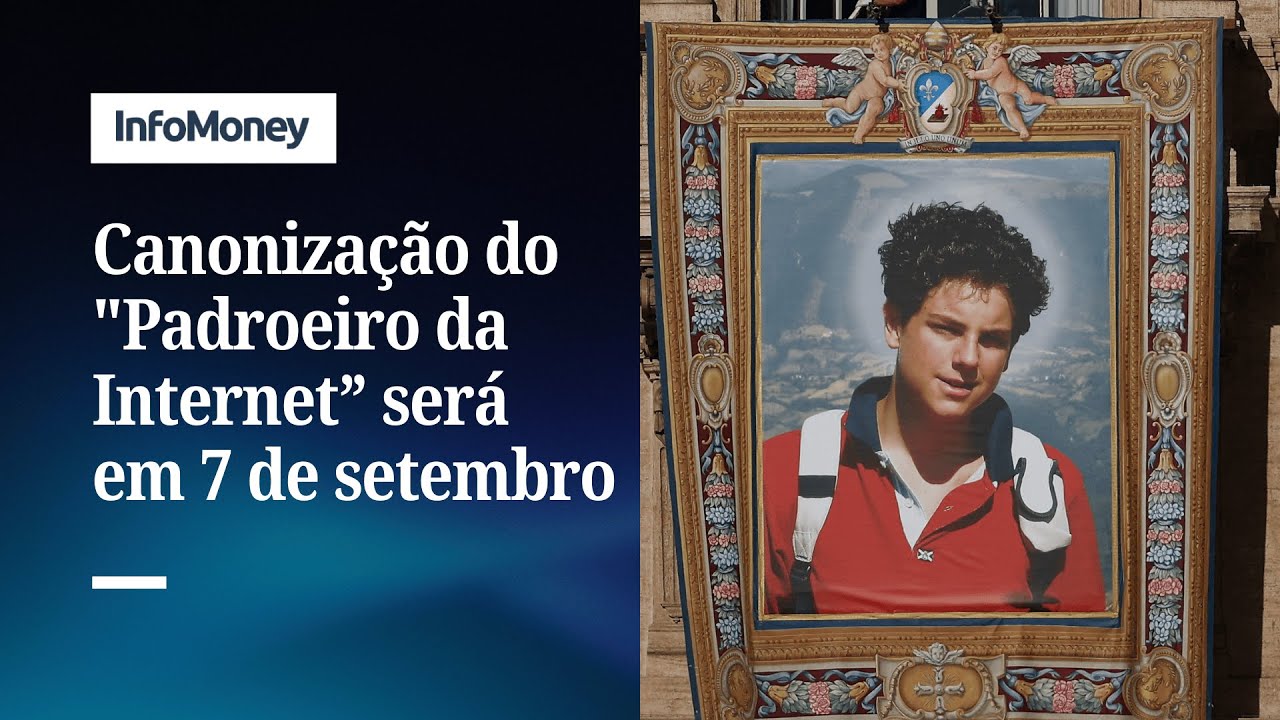 Vaticano expõe imagem de Carlo Acutis o Santo Millennial na basílica de São Pedro | InfoMoney News