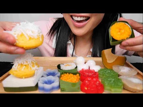 THAI DESSERT (ASMR EATING SOUNDS) LIGHT WHISPERS | SAS-ASMR