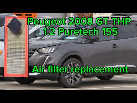 Hoe vervang je het luchtfilter in de Peugeot 2008?
